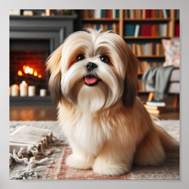 Lhasa Apso Poster (Framsidan)
