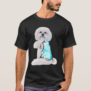 Lhasa Apso Tattoos I Kärlek Pappa Hund älskare Gif T Shirt