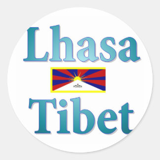 Lhasa Runt Klistermärke