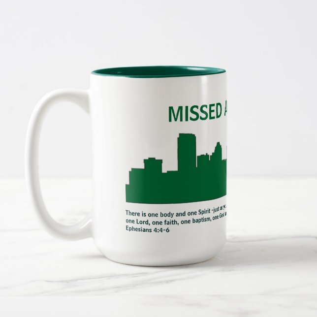 LHBC missa en latte Två-Tonad Mugg (Vänster)