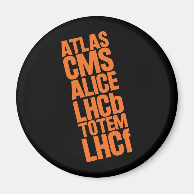 LHC-detektorer Magnet (Framsidan)