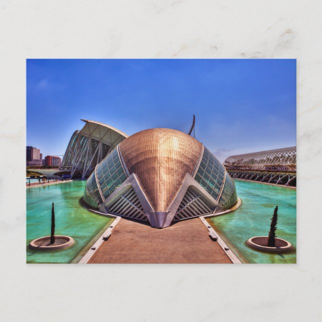 L'Hemisfèric, Valencia, España Vykort (Framsida)