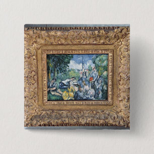 L'herbe för Paul Cezanne Dejeunersur, 1876-77 Knapp