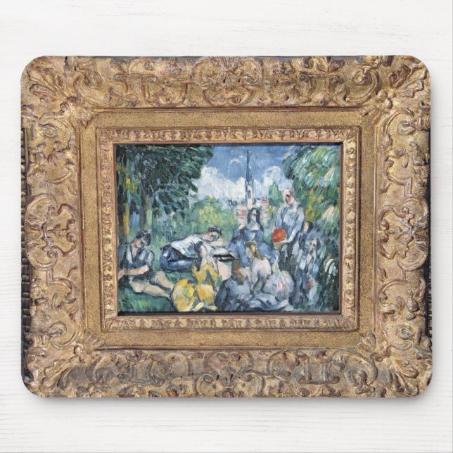 L'herbe för Paul Cezanne | Dejeunersur, 1876-77 Musmatta (Framsidan)