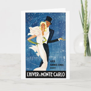 L'Hiver Monte Carlo Monaco Vintage resor Kort