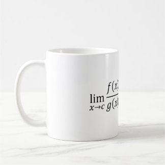 L'Hopital's Rule - Math and Calculus Basics T-Shir Kaffemugg