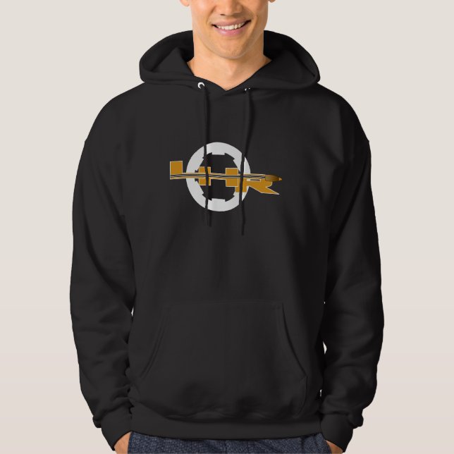 LHR-logotyp Hoody Hoodie (Framsida)