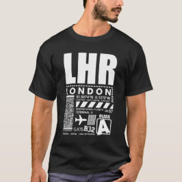LHR London Heathrow Airport T Shirt