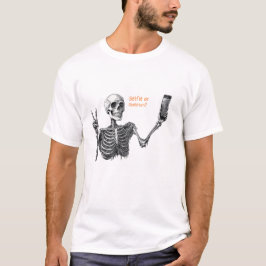 L'Humour Noir pour Halloween 📱💀 T Shirt