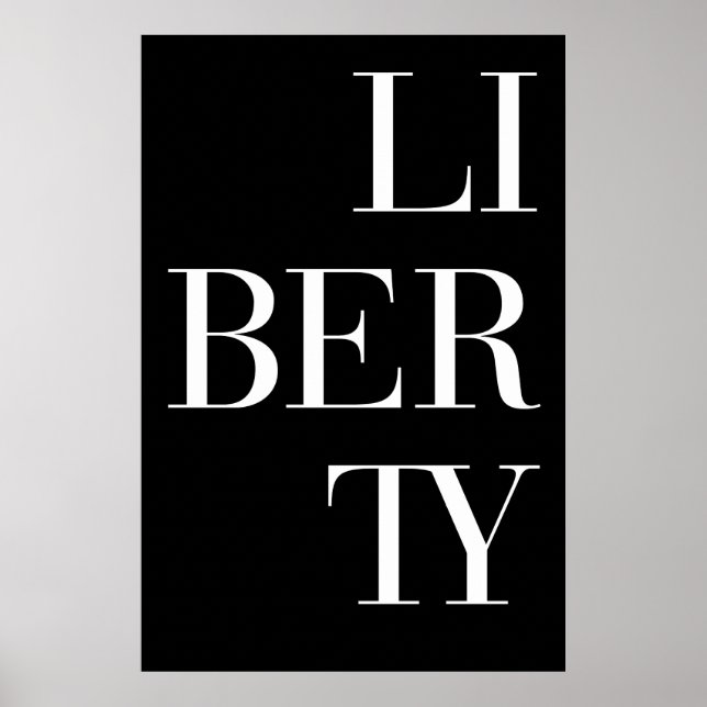 LI_BER_TY poster (Framsidan)