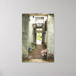 Li Garden Series: Floral Corridor  Canvastryck