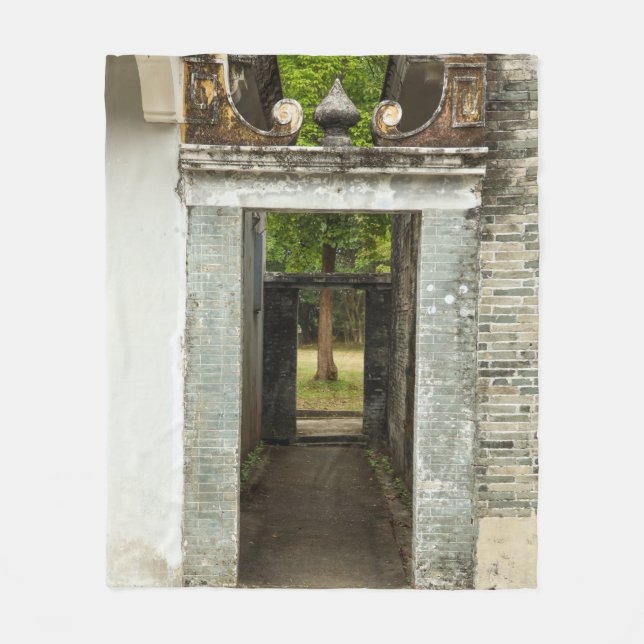 Li Garden Series: Serene Corridor Fleecefilt (Framsidan)