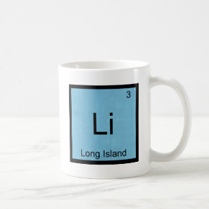 Li - Långöns fruktbara kemi-Inslag-symbol T Kaffemugg