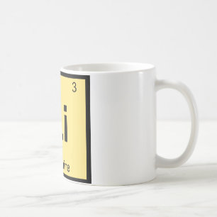 Li - Linguine Pastakemi Periodiska Systemet Kaffemugg