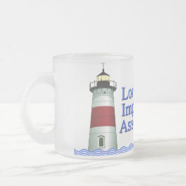 LIA FROSTED GLAS COFFEE MUGG