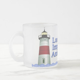 LIA FROSTED GLAS COFFEE MUGG