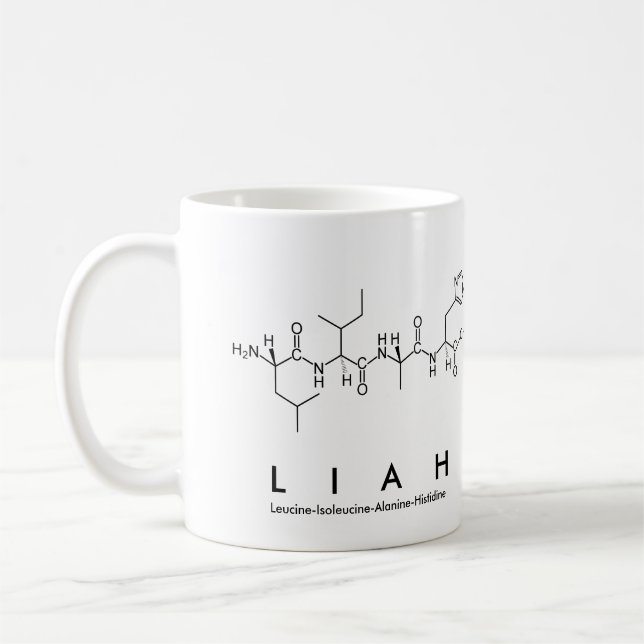 Liah peptide namn mugg (Vänster)