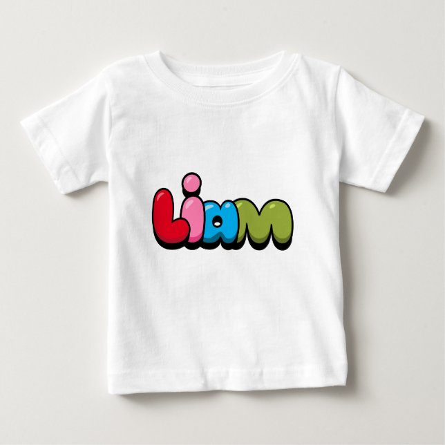 Liam Baby T-Shirt (Framsida)