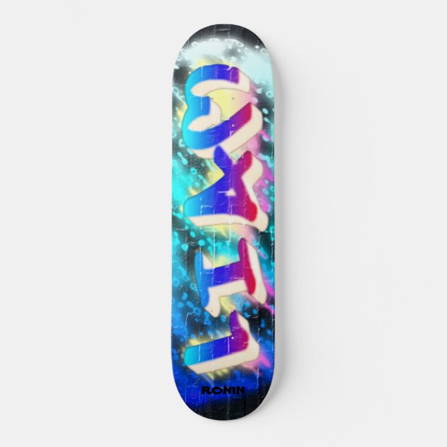 LIAM Customized Graffiti RONIN Skateboard (Framsida)