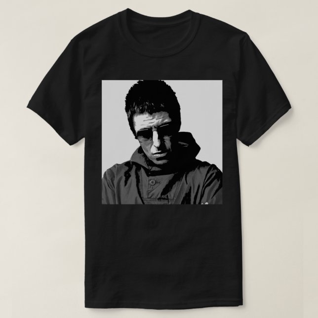 Liam Gallagher 3 Chiffon Top.png T Shirt (Design framsida)