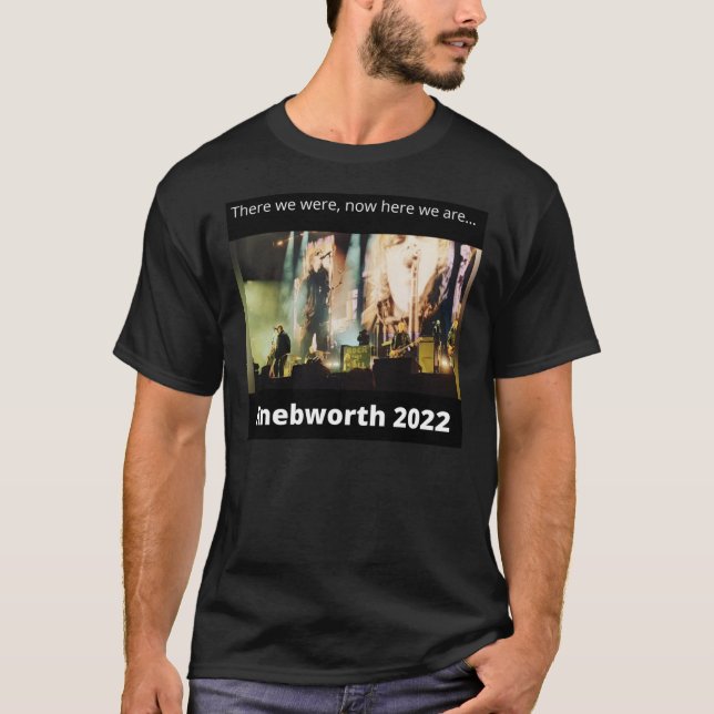 Liam gallagher Knebworth inspirerade merch Active  T Shirt (Framsida)