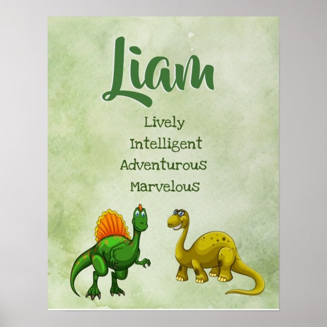Liam Namn Poster (Framsidan)