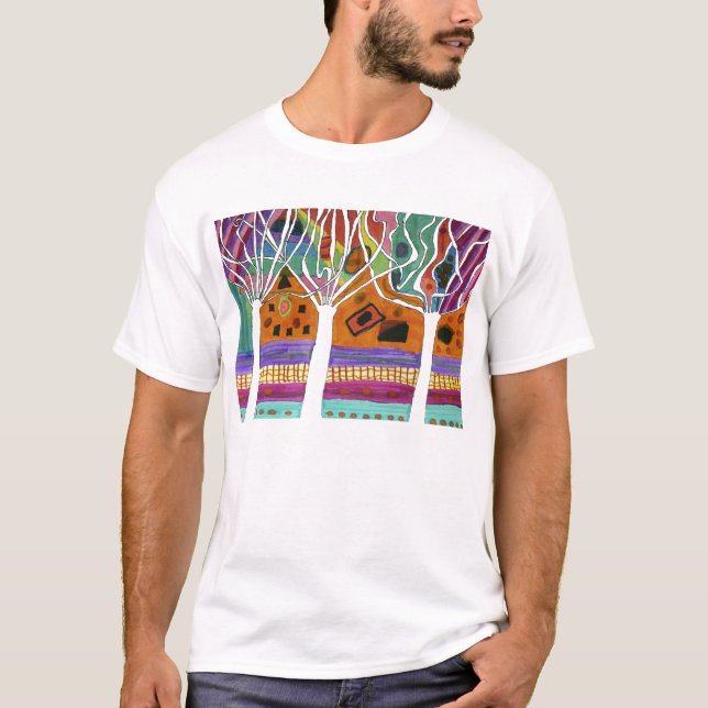 Liam oliv tee (Framsida)
