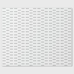 Liam Payne Chevron Tattoo Inspired Wrapping Papper Presentpapper