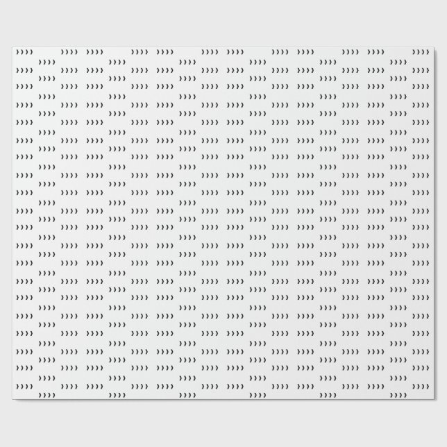 Liam Payne Chevron Tattoo Inspired Wrapping Papper Presentpapper (Platt)