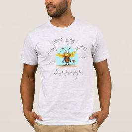 LIAM peptid, Bee-4 med anpassningsbar, ljus T Shirt