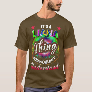 Liana Sak Nostalgia Tie Dye 60-talet Lian T Shirt