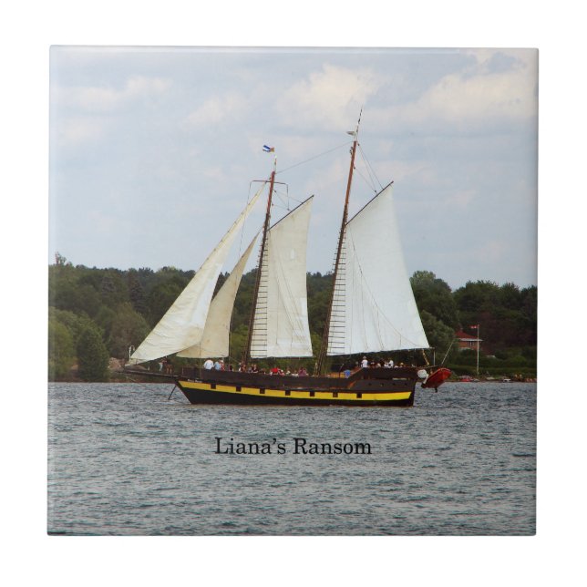 Lianas lösen-tegel kakelplatta (Framsidan)
