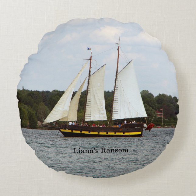 Lianas rundkudde rund kudde (Framsidan)