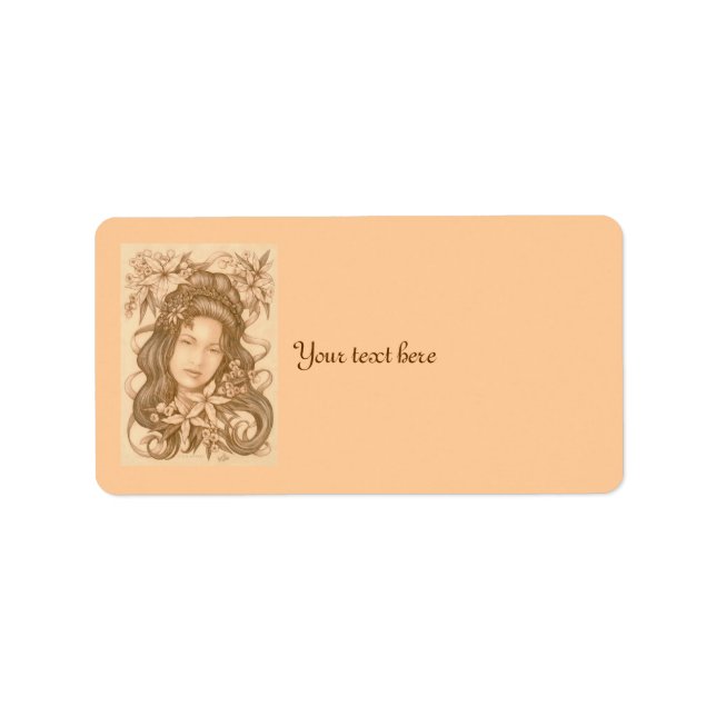 Lianna Adressetikett (Framsidan)