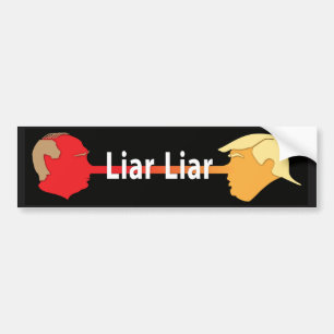 LiarLiar (på svart) Bildekal