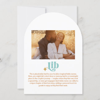 Lib bordnummer inbjudningar