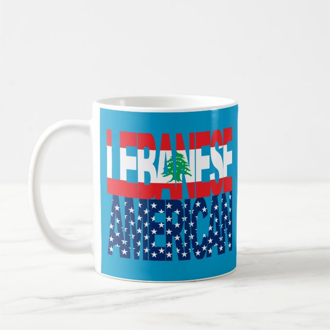 Libanes-Amerikan mugg (Vänster)