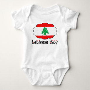 Libanesisk babyspädbarnranka t-shirt