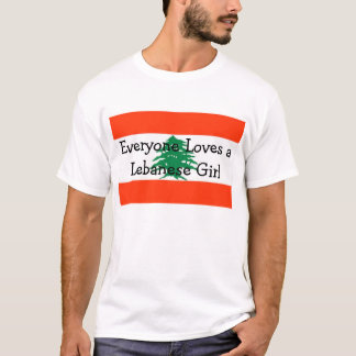 Libanesisk flicka tee