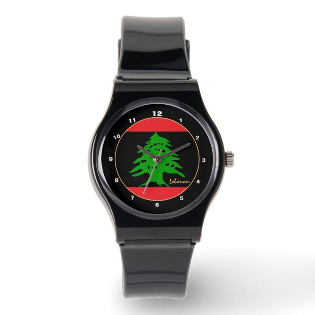 Libanesisk klocka, BLK mode-design, Libanon Armbandsur (Framsida)
