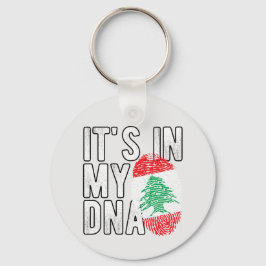 Libanesisk nyckelkedja nyckelring