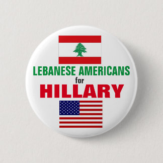 Libanesiska amerikaner för Hillary 2016 Knapp