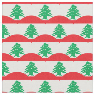 Libanesiska Flagga & Libanon Trendig Fabric/mode Tyg