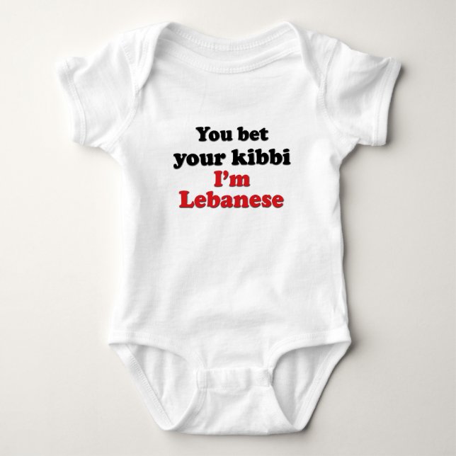 Libanesiska Kibbi 2 T-shirt (Framsida)