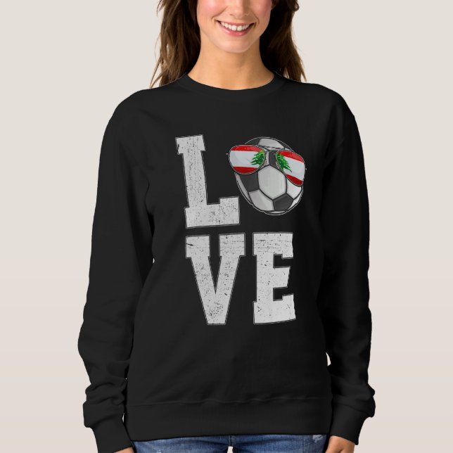 Libanesiska ockupanten Kärlek Libanesiska Fläkt Fl T Shirt (Framsida)