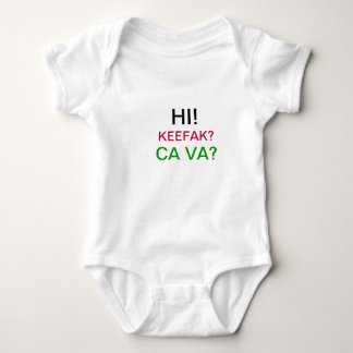 Libanesiskt bekläda för bebis t-shirt