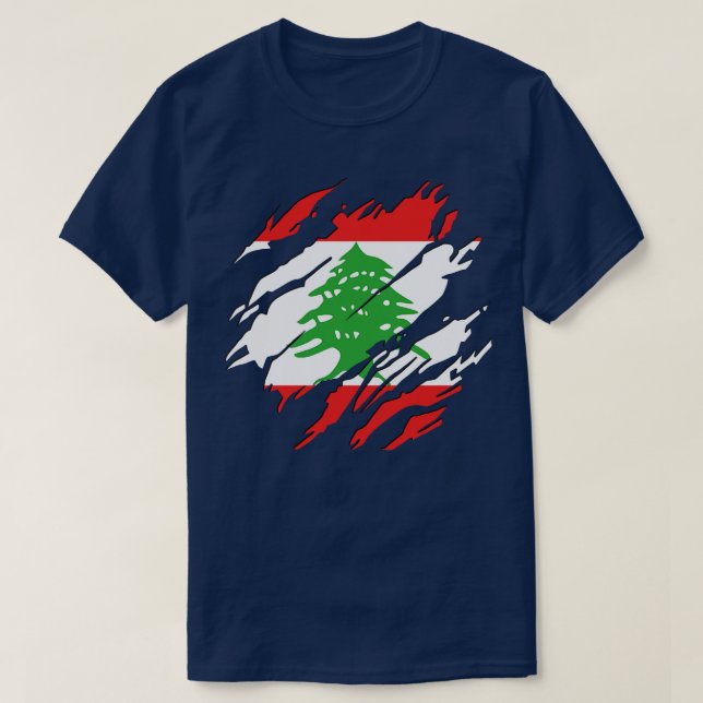 Libanon alltid t shirt (Design framsida)