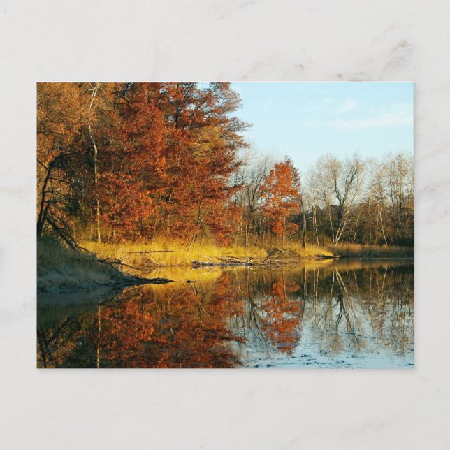 Libanon Backe Hösten Vykort (Framsida)