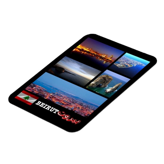 Libanon - Beirut - Mosaic - Magnet (Vänstra Sidan)