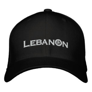 Libanon Broderad Keps